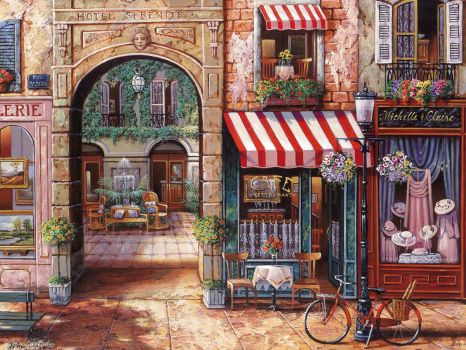 Jigsaw Puzzle | * John Patrick O'Brien - Hotel Serenity | 48 pieces ...