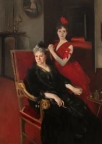 John Singer Sargent - Mrs. Edward Burckhardt and her Daughter Louise