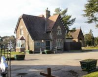 Bassaleg Road entrance Lodge,  St Woolas Cemetery, Newport