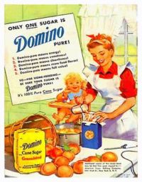 Vintage ad - Domino Cane Sugar