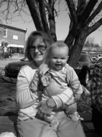 Lucy and Nonna at Weaver Street Market!