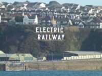 Isle of Man Electric Railway sign at Summerland