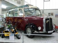 beautiful old bus at museum Sinsheim