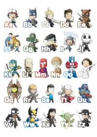 abc wall chart