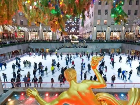 Solve Christmas in the Big Apple ~ Rockefeller Center Ice Skating Rink ...