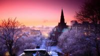Glasgow in Snow