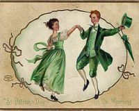 St. Patrick's Day post card