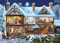 Seasonal Art - Christmas House Inside & Outside 1 (12 - 165 Pieces)