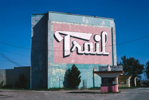 Trail Drive-in Theater, Amarillo, Texas, USA