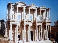 TURKEY – Ephesus – Façade of the Library of Celsus