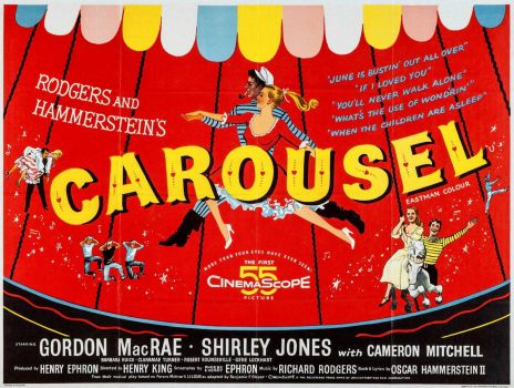 Solve CAROUSEL - 1956 MOVIE POSTER GORDON MacRAE & SHIRLEY JONES ...