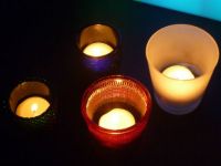Candles by night