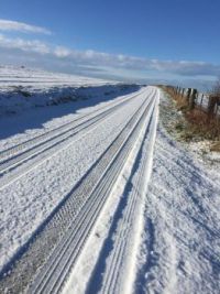 Snow on Road