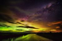 Aurora Australis - Landing on the River - Queenstown - New Zealand-L