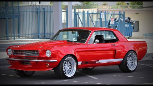 66 Mustang widebody restomod