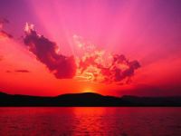 Sunset at Sea