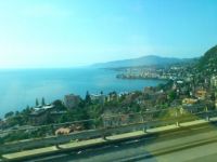 Geneva lake from bus window-2