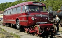Now here is an interesting railbus that I would love to own.  It's the only one in existence!