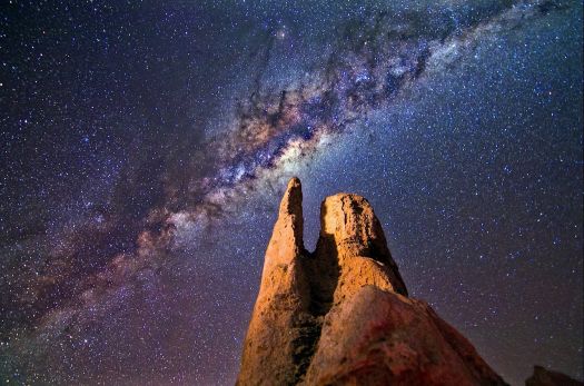 Solve Our stunning Milky Way jigsaw puzzle online with 150 pieces