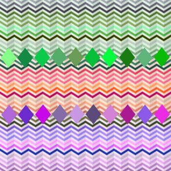 Solve Zigzag - large jigsaw puzzle online with 225 pieces