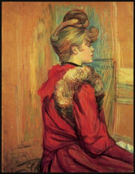 Girl in a Fur, Mademoiselle Jeanne Fontaine