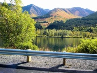 Alaska alpine dry day