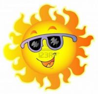 8433508-happy-soleil-avec-des-lunettes-de-soleil