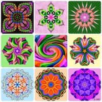 Sue's Swirled Pyramids Recycled