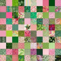 Pink and Green