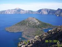 Wizard Island - Crater Lake NP