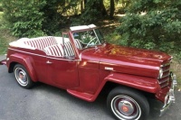 1950 Willys Jeepster Ford 302 V8 front right