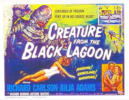 Solve Creature From The Black Lagoon - 1954 jigsaw puzzle online with ...