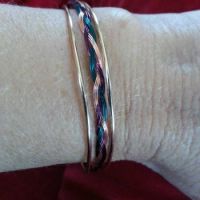 tri-colored bracelet