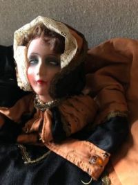 Sweet Vintage Boudoir Doll From The 1900's