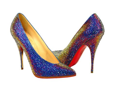 Crystal heels