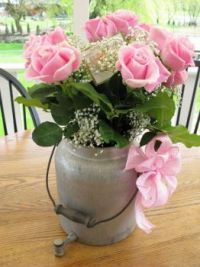 Pretty Pink Centerterpiece