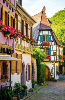 Vilarejo medieval de Kaisersberg, França !!!