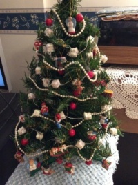 My miniature Christmas tree