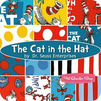 Solve The Cat in The Hat Collage jigsaw puzzle online with 49 pieces