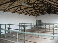 Interior of the Old Cattle Market in Newport.