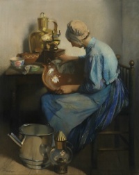 The cleaning lady