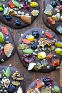 Dark Chocolate Mendiants 1