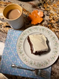 Devil’s Food Cake for Deanna☕️