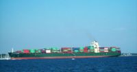 Container Ship @ Charleston Harbor, SC