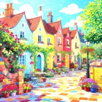 Sunshine Alley - resize 9 - 600 pieces
