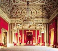 Throne Room Buckingham Palace London