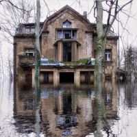 Abandoned Flooded Home