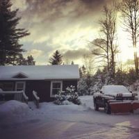 Vermont's fresh snowfall