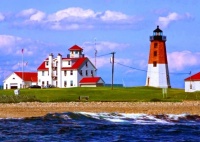 Judith Point Lighthouse and Coast Guard Station