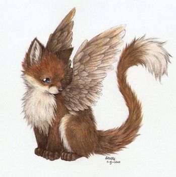 mystical magical creatures kitsune winged mysterious fox theme jigsaw puzzle solve bookmark bookmarked later